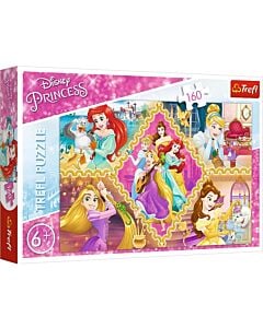 Фото - Пазли 160 «Колаж: Пригоди принцес / Disney. Princess»