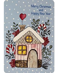 Фото - Листівка «Mery Christmas and Happy New Year» (home)