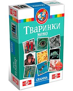 Фото - Гра настільна мемо «Тваринки»
