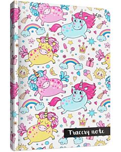Фото - Блокнот А6 «Tracery note» unicorns