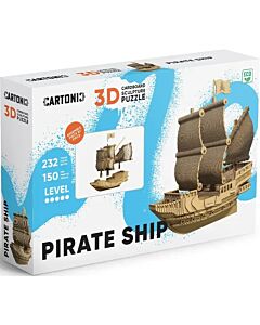 Фото - Картонний конструктор 3D-пазл «Pirate Ship»
