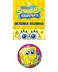 Фото - Об'ємна наліпка «SpongeBob SquarePants»
