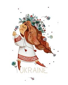 Фото - Листівка «Ukraine. Квітковий день»