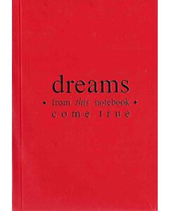 Фото - Блокнот "Dreams from this notebook come true" (червоний)