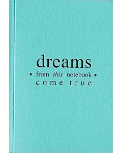 Фото - Блокнот "Dreams from this notebook come true" (м'ятний)