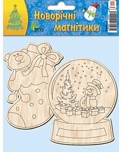 Фото - Новорічні магнітики (2 шт.)