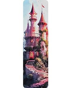 Фото - Закладка двостороння для книги «Казковий замок»