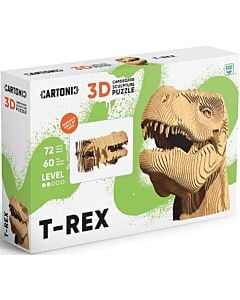 Фото - Картонний конструктор 3D-пазл «T-Rex»