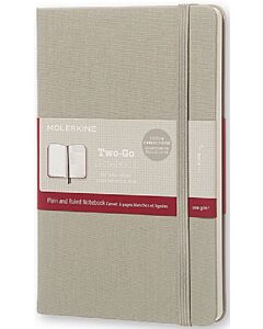 Фото - Записник Moleskine Two-Go медіум / сірий