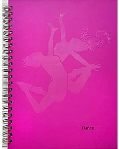 Фото - Блокнот на бічній спіралі В5 «Dance» 120 аркушів, білий блок у клітинку