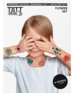 Фото - Тимчасові тату «Flower Set»