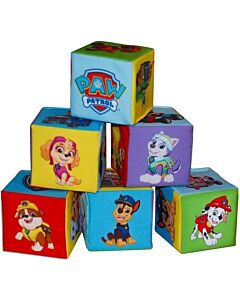 Фото - Набір м'яких кубиків для малят «PAW Patrol. Щенячий патруль» 6 шт.