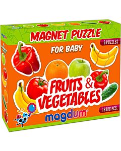 Фото - Магнітні пазли для дітей «Fruits & Vegetables»