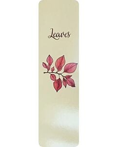 Фото - Закладка двостороння для книги «Leaves»