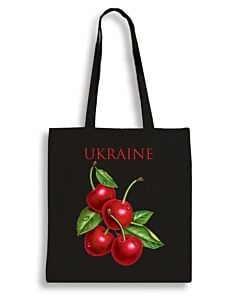 Фото - Екошопер чорний «Ukraine» (вишенька)