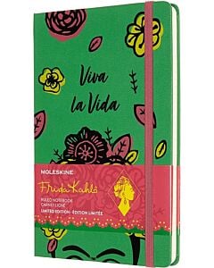Фото - Записник Moleskine Frida Kahlo середній / лінійка / зелений