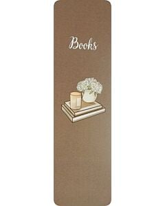Фото - Закладка двостороння для книги «Books»