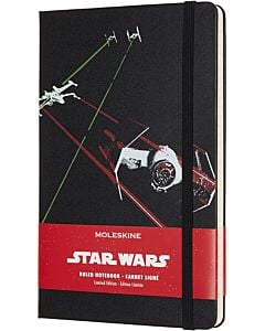 Фото - Записник Moleskine Star Wars середній /лінійка «Кораблі»