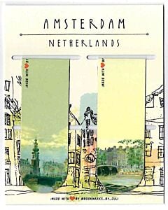 Фото - Набір магнітних закладок 2 шт. «Amsterdam»