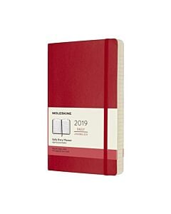 Фото - Щоденник Moleskine 2019 середній. Червоний м'який