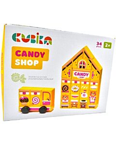 Фото - Дерев'яний конструктор «Candy shop»