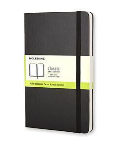 Фото - Записник Moleskine Classic середній / нелінований / чорний / твердий