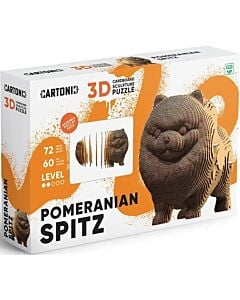 Фото - Картонний конструктор 3D-пазл «Pomeranian spitz»