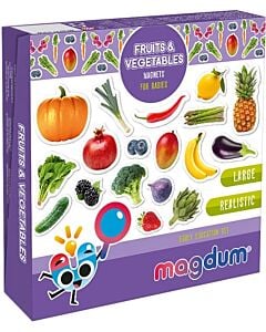 Фото - Набір магнітів «Fruits & Vegetables» (реалістичний)