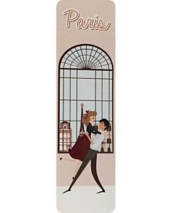 Фото - Закладка двостороння для книги «Paris»