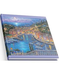 Фото - Блокнот Quadro «Evening in Portofino» 80 аркушів, білий блок у лінійку