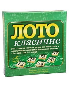 Фото - Настільна гра «Лото класичне»