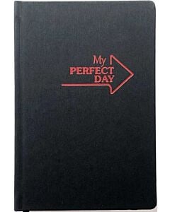 Фото - Блокнот Notebook Active «My perfect day» червоний на чорному
