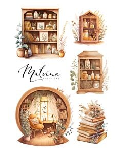 Фото - Аркуш наліпок «Кімната» 2