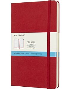 Фото - Записник Moleskine Classic середній / крапка / червоний / твердий