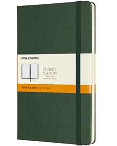 Фото - Записник Moleskine Classic середній / лінійка / миртовий зелений / твердий