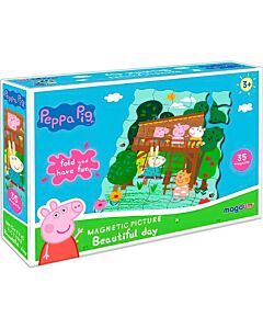 Фото - Магнітна картина «Peppa Pig. Свинка Пеппа. Чудовий день»