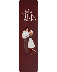 Фото - Закладка двостороння для книги «Love in Paris»