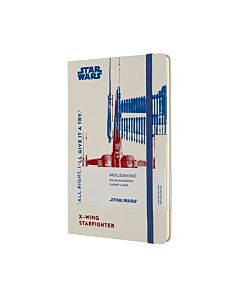 Фото - Записник Moleskine Star Wars середній / Лінійка X-Wing