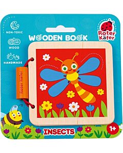 Фото - Дерев'яна книжечка «Insects / Комахи»