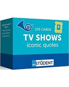 Фото - Картки для вивчення англійських слів. TV Shows. Iconic Quotes / Цитати з серіалів (105 флеш-карток)