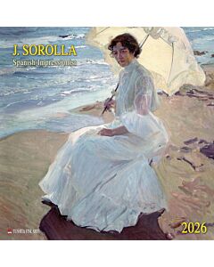 Фото - Настінний календар 2026 «J. Sorolla. Spanish Impressionist»