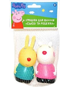 Фото - Іграшки для ванни «Peppa Pig. Сьюзі та Ребекка»