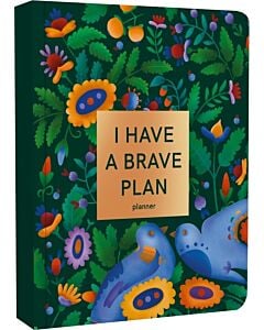 Фото - Планер «I HAVE A BRAVE PLAN» барвистий темний