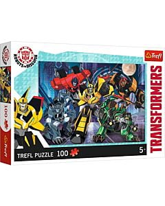 Фото - Пазли 100 «Трансформери. Команда Автоботів / Hasbro Transformers»