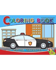 Фото - Розмальовка Coloring Book «Special Transport»