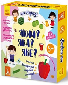 Фото - Гра настільна «На голоді. Який? Яка? Яке?»