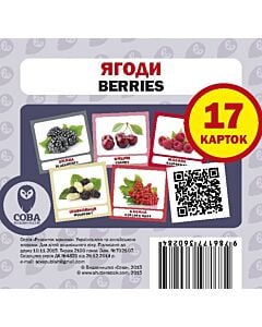 Фото - Навчальний посібник «Ягоди / Berries» 17 карток