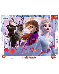 Фото - Рамкові пазли «Книжане серце 2. Пригоди у Країні льоду / Disney Frozen 2»