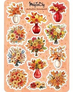 Фото - Стікер лист з наклейками «Autum Bouquet»