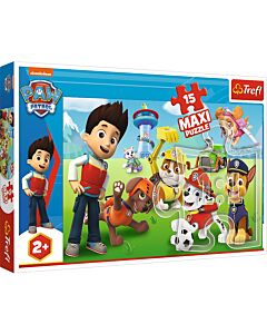 Фото - Пазли 15 MAXI «Щенячий патруль. Весела команда / PAW Patrol»